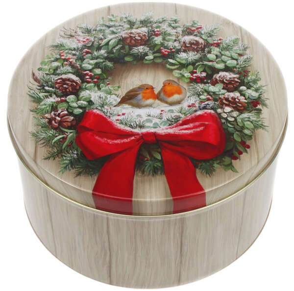 Imagen del producto Caja metálica redonda “Rotkehlchen”