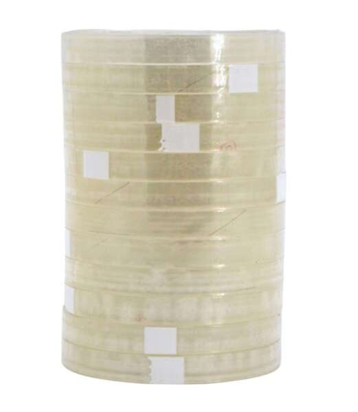 Imagen del producto Lote de 12 cintas 1,2 mm x 66 m trasparente
