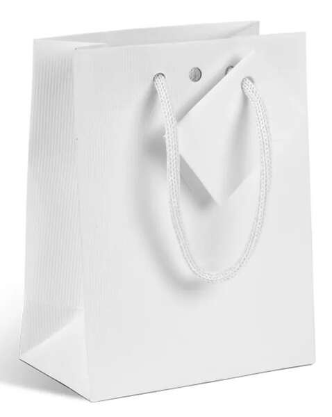 Imagen del producto Bolso boutique Kraft Blanco Natural blanco
