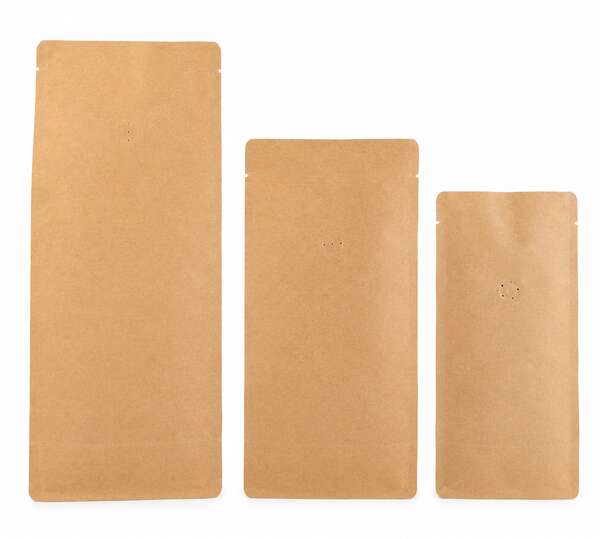 Imagen del producto Bolsa KRAFT + interior válvula ALU