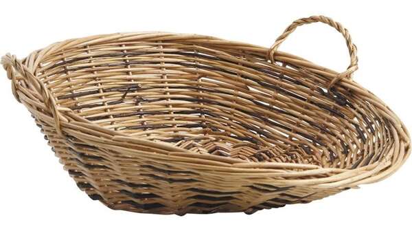 Imagen del producto Furgoneta de mimbre blanca y cruda