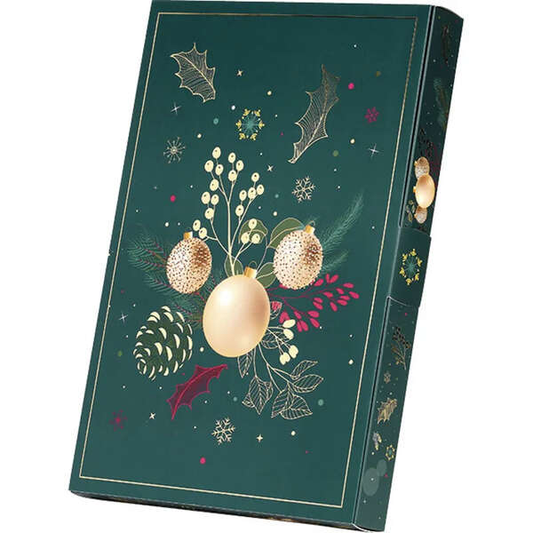 Imagen del producto Calendario de Adviento en caja de cartón rectangular 