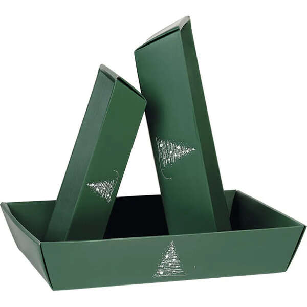 Imagen del producto Cesta rectangular de cartón 
