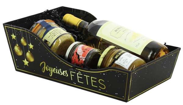 Imagen del producto Cesta de trineo de cartón