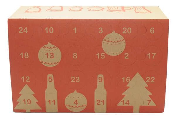 Imagen del producto Calendario de adviento con 24 cervezas LONGNECK AND STEINIE