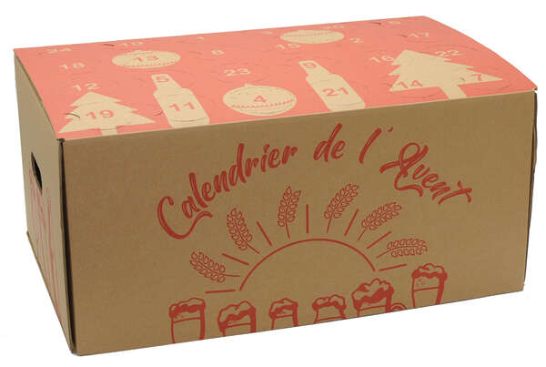 Imagen del producto Calendario de adviento con 24 cervezas LONGNECK AND STEINIE