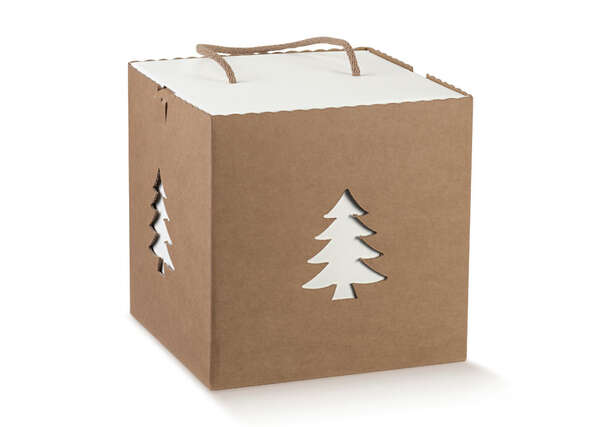 Imagen del producto Cubo de decoración para árbol de Navidad