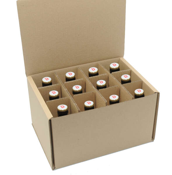 Imagen del producto Caja de envío para 12 botellas de 33 cl de STEINIE