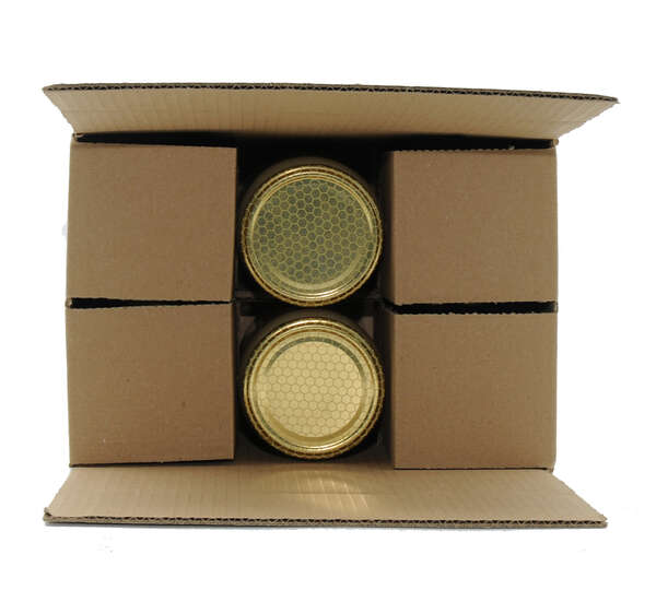 Imagen del producto Caja de envío para frascos de 1 kg (2, 4 y 6 frascos)
