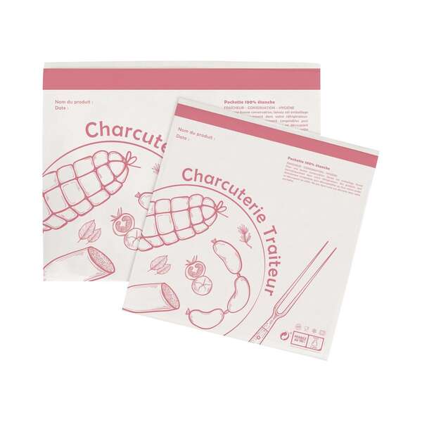 Imagen del producto Bolsas adhesivas para el sector de la charcutería.