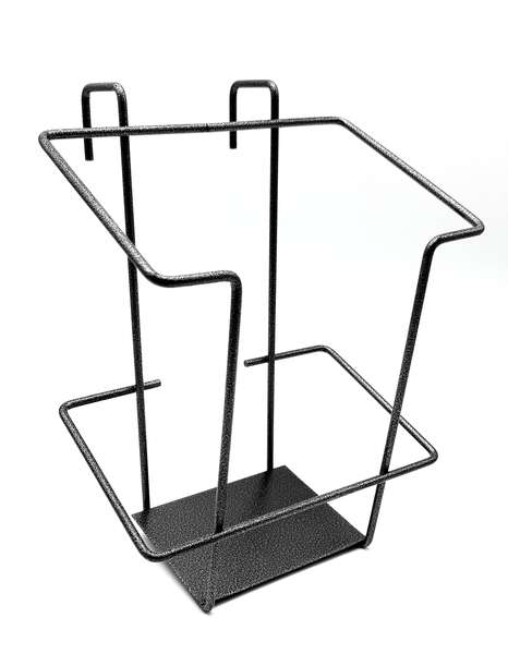 Imagen del producto Dispensadores con alambre y ganchos para bolsas de papel.