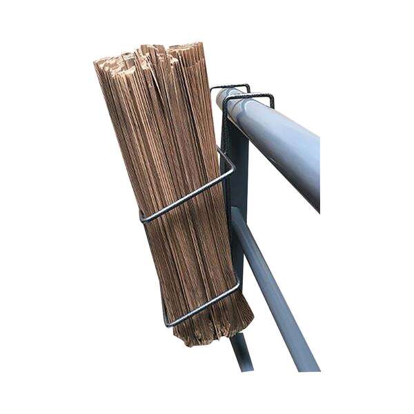 Imagen del producto Dispensadores con alambre y ganchos para bolsas de papel.