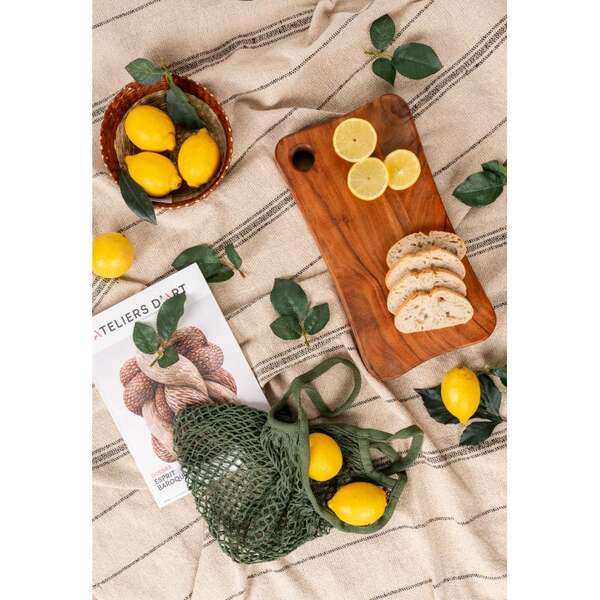 Imagen del producto Tabla de cortar de madera de acacia aceitada