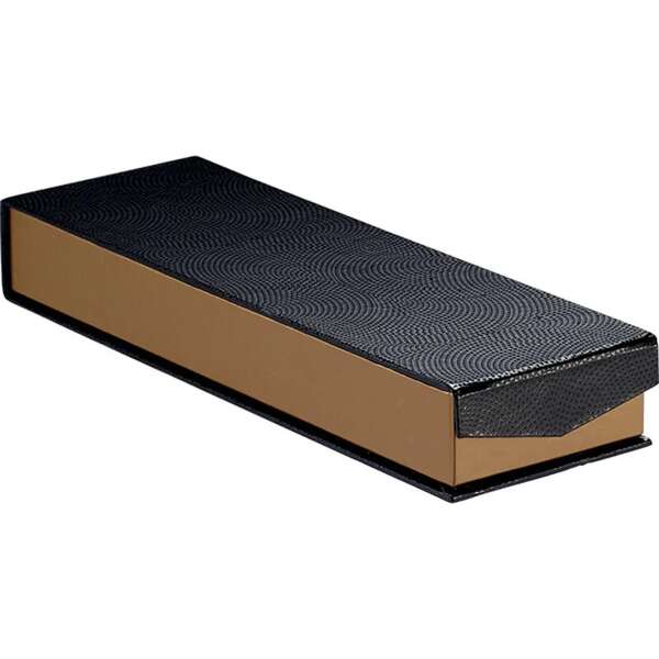 Imagen del producto Caja de cartón rectangular con 2 filas de bombones