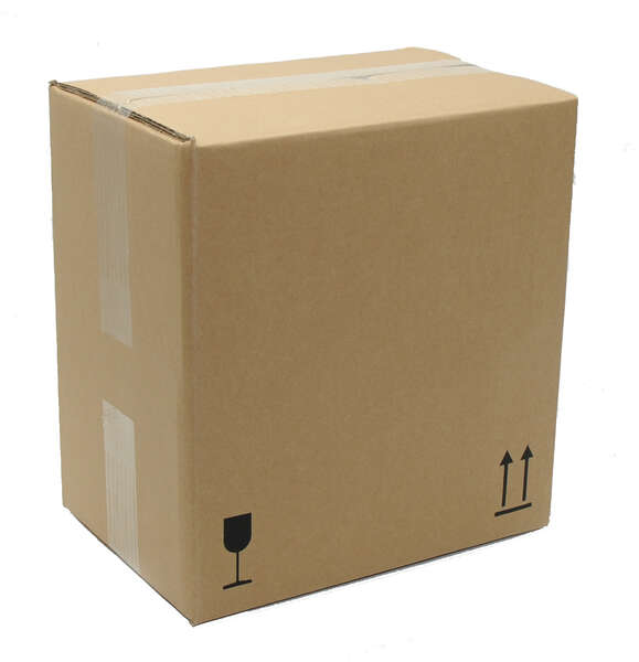 Imagen del producto Caja de cartón para 6 botellas de 75 cl