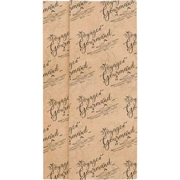 Imagen del producto Papel de seda kraft/negro con diseño 