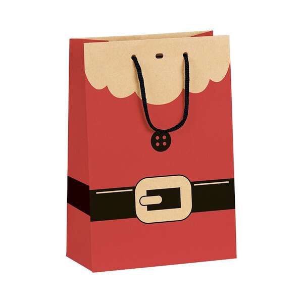 Imagen del producto Bolsa de papel kraft de PAPÁ NOEL