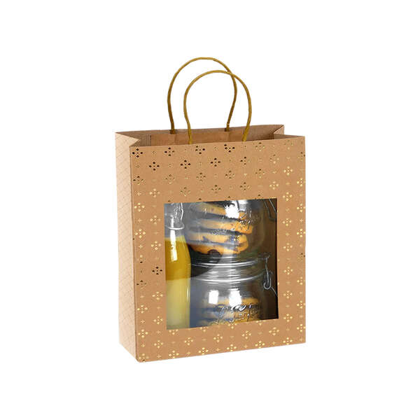 Imagen del producto Bolsas con ventana de estrellas mágicas