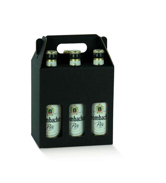 Imagen del producto Estuche negro para 6 botellas