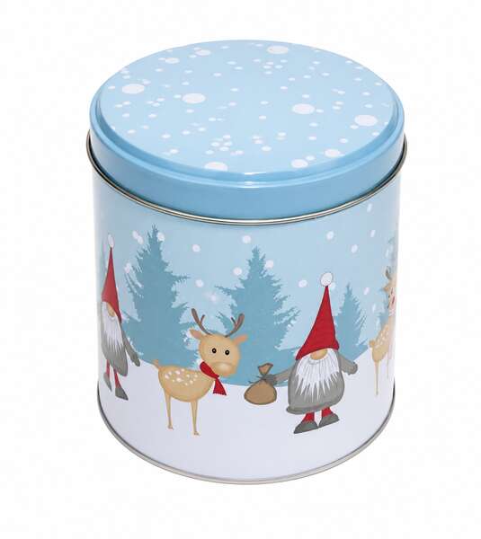 Imagen del producto Caja redonda de gnomo