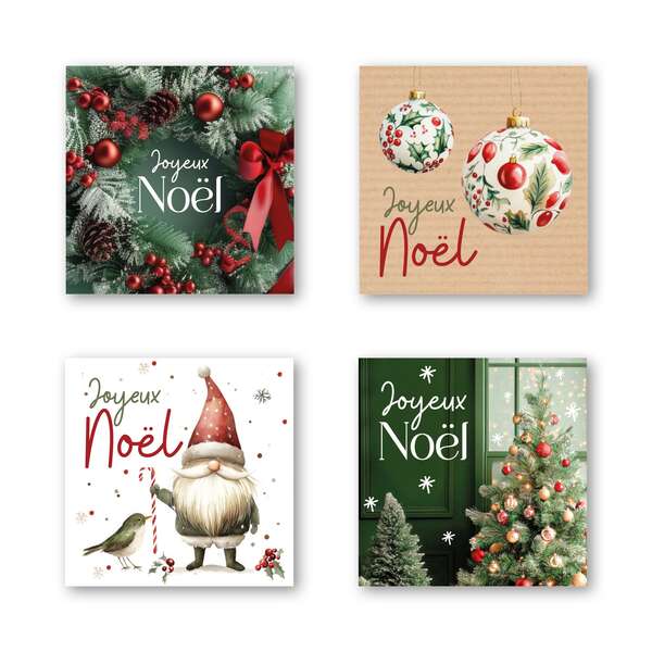 Imagen del producto Etiqueta de Feliz Navidad