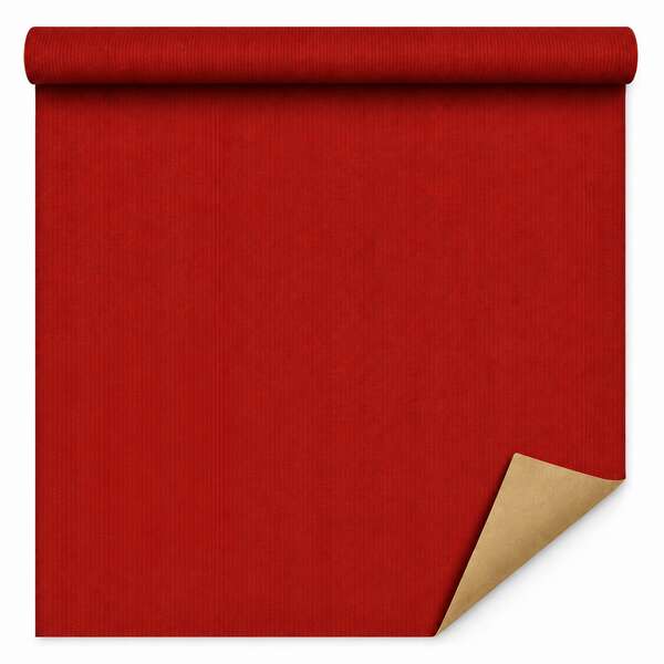Imagen del producto Rollo de Papel Kraft Bicolor Rojo