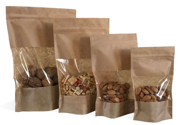 Imagen del producto Bolsitas con cremallera y ventana