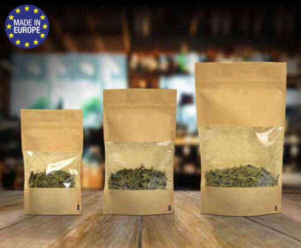 Imagen del producto Bolsitas con cremallera y ventana