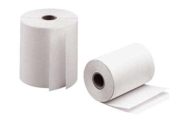Imagen del producto Rollo de tique de papel de 7,6 x 7 x 1,2 cm 2 pliegues 