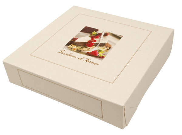Imagen del producto  Cajas pasteleras “dedicatorias”