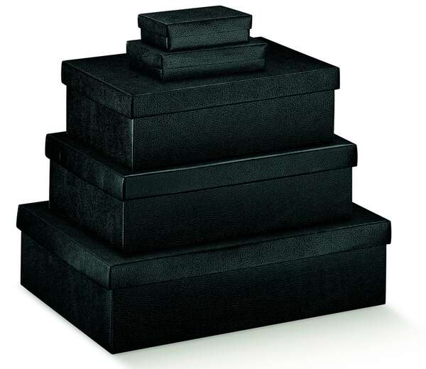Imagen del producto Cajas de cartón negro