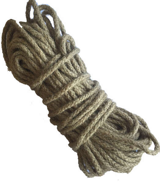 Imagen del producto Cuerda trenzada de tela de yute