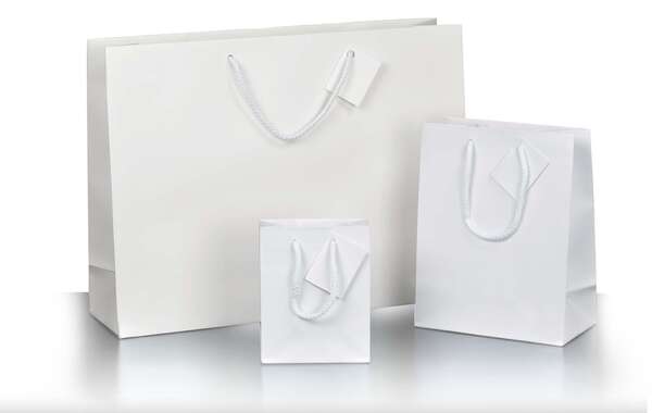 Imagen del producto Bolsa de tienda blanco mate