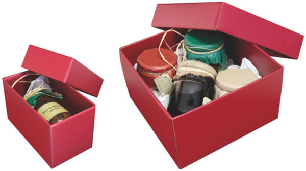 Imagen del producto Caja gurmé burdeos