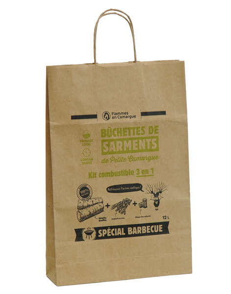 Imagen del producto Bolsas de papel kraft personalizadas
