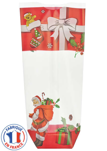 Imagen del producto 100 bolsitas con fondo de regalo navideño