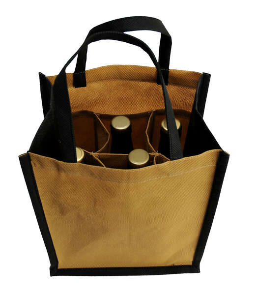 Imagen del producto Bolsa no tejida para 6 o 12 botellas de 33 cl