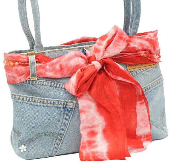 Imagen del producto Bolso vaquero de tres colores