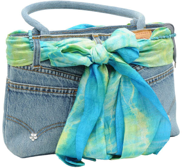 Imagen del producto Bolso vaquero de tres colores