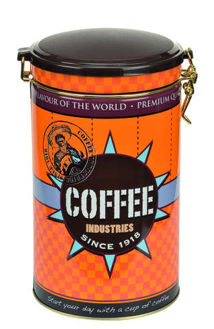 Caja de metal de caf "Coffee Industries" : Cajas
