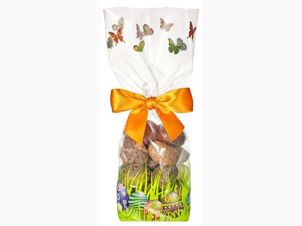 100 bolsitas con fondo de cartn de Pascua, bsqueda de los huevos : Bolsitas