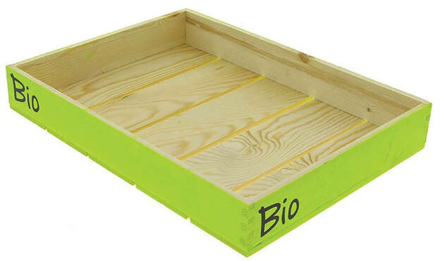 Caja verde "Bio" : Cestas