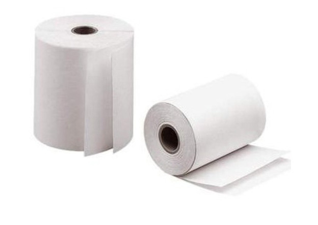 Rollo de tique de papel de 7,6x7x1,2cm 2 pliegues  : Consumibles